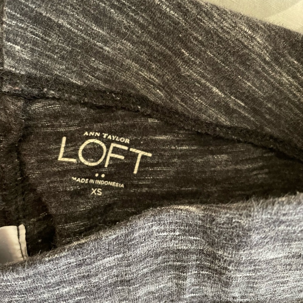 Ann Taylor Loft Heather Grey Leggings XS